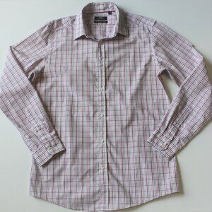 Mexx Metropolitan Slim Fit Men's Checkered Print Dress Shirt size XL